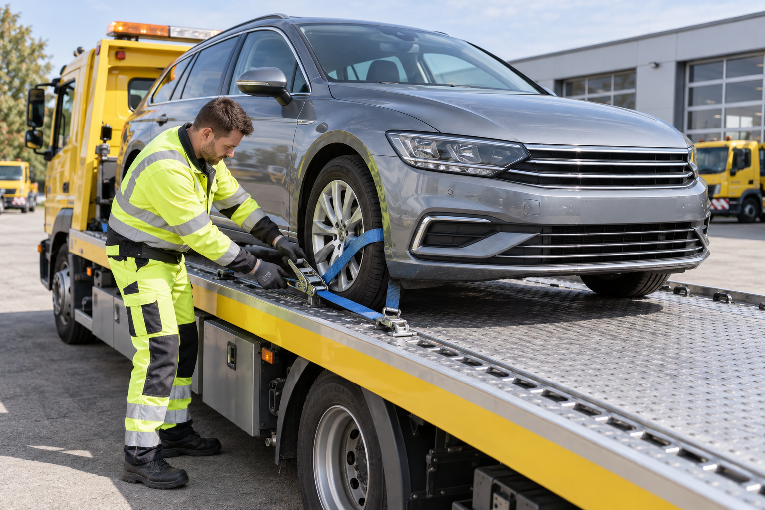 Onlinekurs Ladungssicherung beim Fahrzeugtransport